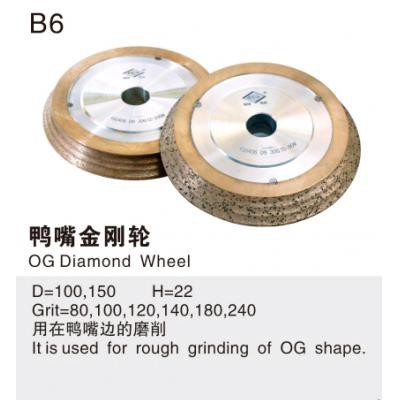 Duckbill Diamond Wheel