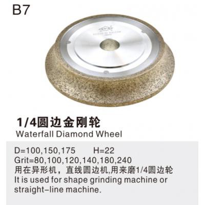 1/4 round edge diamond wheel